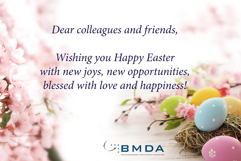 Dear Colleagues and Friends, happy Easter!