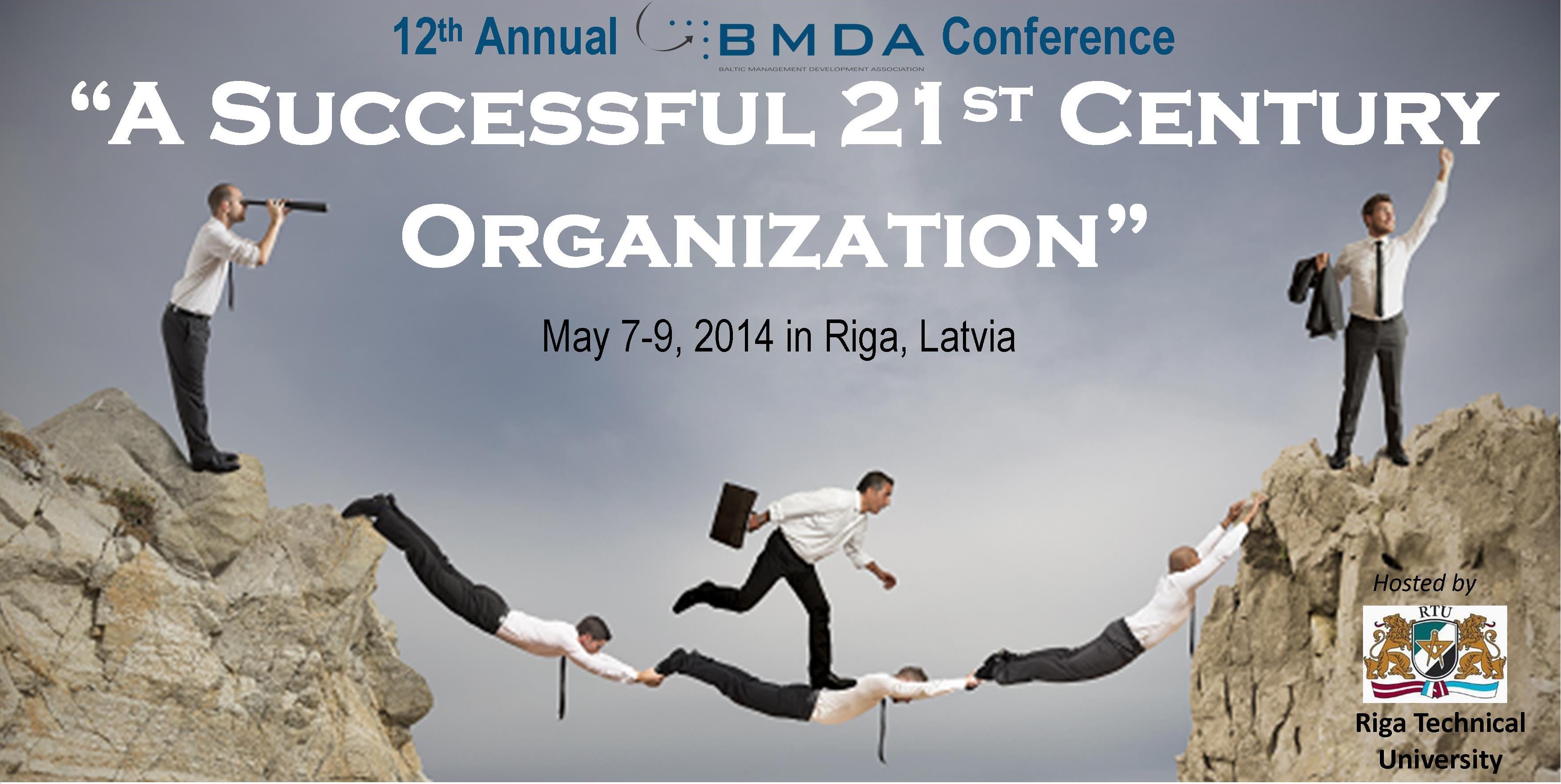 Presentations of the 12th Annual BMDA Conference "A Successful 21st Century Organization"